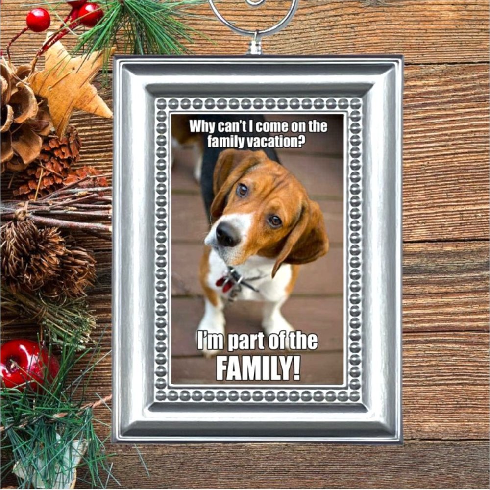 Beagle‎ Puppy Dog Funny Christmas Tree Ornament
